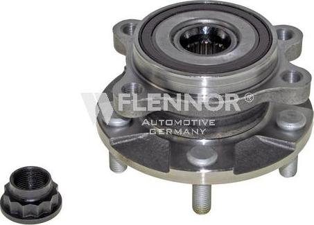 Flennor FR970695 - Комплект подшипника ступицы колеса autosila-amz.com