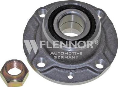 Flennor FR891207 - Комплект подшипника ступицы колеса autosila-amz.com