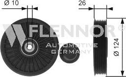 Flennor FS99421 - Ролик, поликлиновый ремень autosila-amz.com