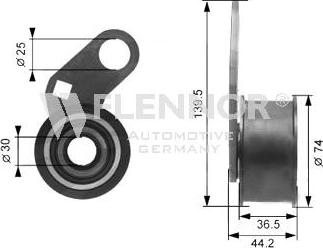 Flennor FS06395 - Натяжной ролик, зубчатый ремень ГРМ autosila-amz.com