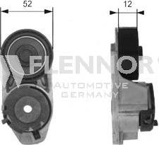 Flennor FS23914 - Ролик, поликлиновый ремень autosila-amz.com