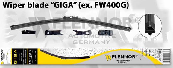 Flennor FW700G - Щетка стеклоочистителя autosila-amz.com