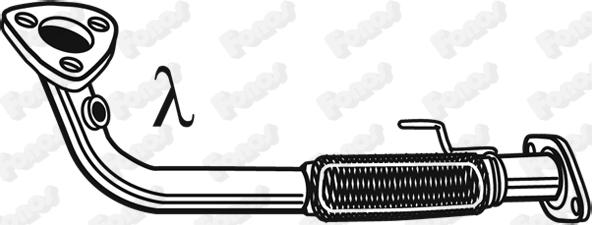 Fonos 06064 - Труба выхлопного газа autosila-amz.com