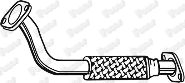 Fonos 08994 - Труба выхлопного газа autosila-amz.com