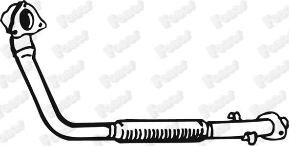 Fonos 07164 - Труба выхлопного газа autosila-amz.com