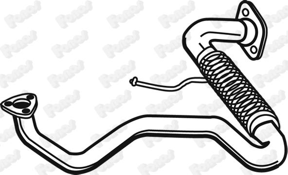 Fonos 21789 - Труба выхлопного газа autosila-amz.com