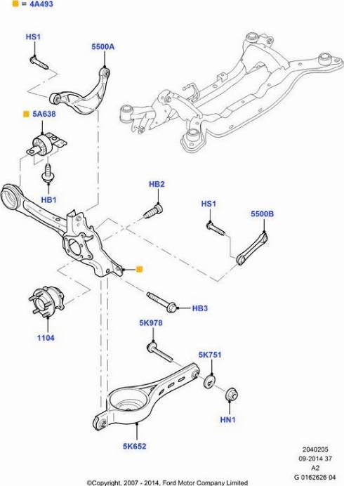 FORD 1776845 - Комплект подшипника ступицы колеса autosila-amz.com