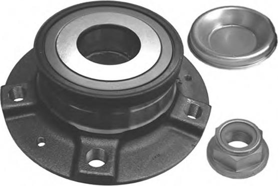 BRT Bearings AWK0729 - Комплект подшипника ступицы колеса autosila-amz.com