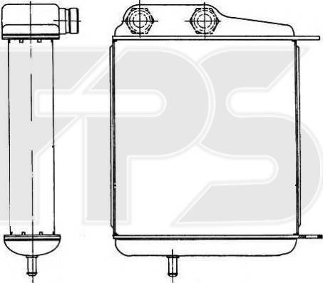 FPS FP 46 B27-X - Масляный радиатор, двигательное масло autosila-amz.com