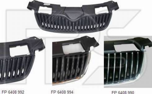 FPS FP 6408 990 - Решетка радиатора autosila-amz.com