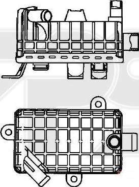 FPS FP 14 B09-X - Масляный радиатор, двигательное масло autosila-amz.com