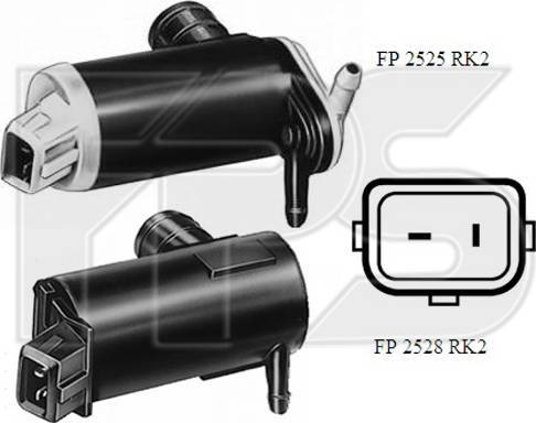 FPS FP 2525 RK2 - Водяной насос, система очистки окон autosila-amz.com