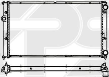 FPS FP 74 A503-X - Радиатор, охлаждение двигателя autosila-amz.com