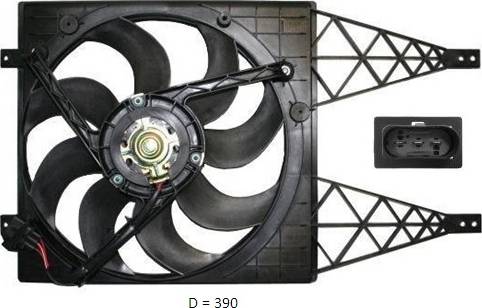 FPS FP 74 W163 - Вентилятор, охлаждение двигателя autosila-amz.com