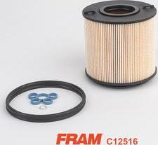 FRAM C12516 - Топливный фильтр autosila-amz.com