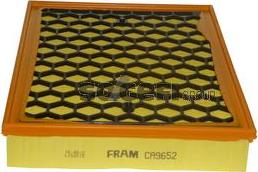 FRAM CA9652 - Воздушный фильтр, двигатель autosila-amz.com