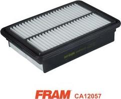 FRAM CA12057 - Воздушный фильтр, двигатель autosila-amz.com