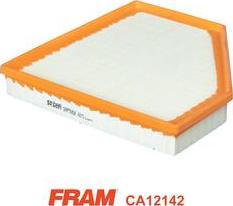 FRAM CA12142 - Воздушный фильтр, двигатель autosila-amz.com