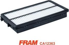 FRAM CA12363 - Воздушный фильтр, двигатель autosila-amz.com