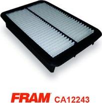 FRAM CA12243 - Воздушный фильтр, двигатель autosila-amz.com