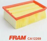 FRAM CA12269 - Воздушный фильтр, двигатель autosila-amz.com