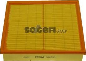FRAM CA8733 - Воздушный фильтр, двигатель autosila-amz.com