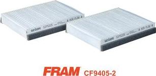 FRAM CF9405-2 - Фильтр воздуха в салоне autosila-amz.com