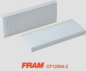 FRAM CF12504-2 - Фильтр воздуха в салоне autosila-amz.com