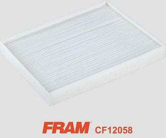 FRAM CF12058 - Фильтр воздуха в салоне autosila-amz.com