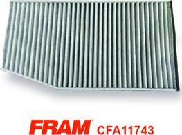 FRAM CFA11743 - Фильтр воздуха в салоне autosila-amz.com