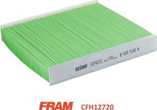 FRAM CFH12699 - Фильтр воздуха в салоне autosila-amz.com