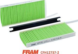 FRAM CFH12695 - Фильтр воздуха в салоне autosila-amz.com