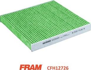 FRAM CFH12705 - Фильтр воздуха в салоне autosila-amz.com