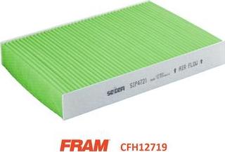 FRAM CFH12716 - Фильтр воздуха в салоне autosila-amz.com