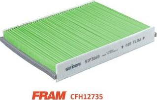 FRAM CFH12712 - Фильтр воздуха в салоне autosila-amz.com