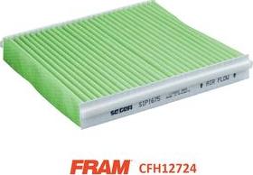 FRAM CFH12717 - Фильтр воздуха в салоне autosila-amz.com