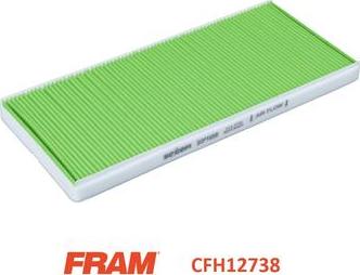 FRAM CFH12738 - Фильтр воздуха в салоне autosila-amz.com