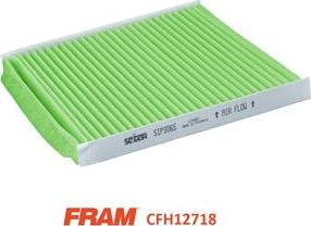 FRAM CFH12728 - Фильтр воздуха в салоне autosila-amz.com