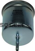 FRAM G9552 - Топливный фильтр autosila-amz.com