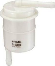 FRAM G3359 - Топливный фильтр autosila-amz.com