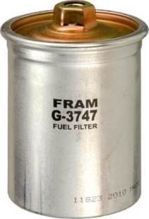 FRAM G3747 - Топливный фильтр autosila-amz.com
