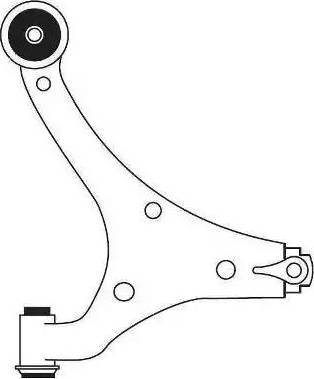 FRAP 3289 - Рычаг подвески колеса autosila-amz.com
