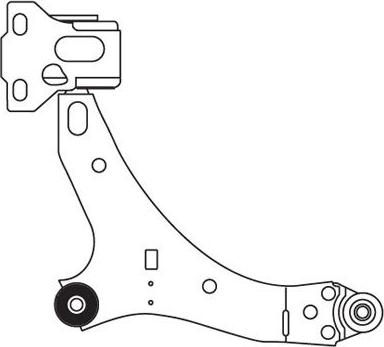 FRAP F4228 - Рычаг подвески колеса autosila-amz.com