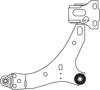 FRAP F4227 - Рычаг подвески колеса autosila-amz.com