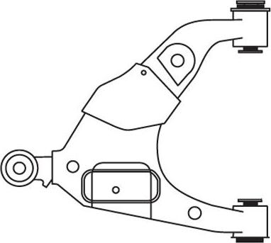 FRAP F3172 - Рычаг подвески колеса autosila-amz.com