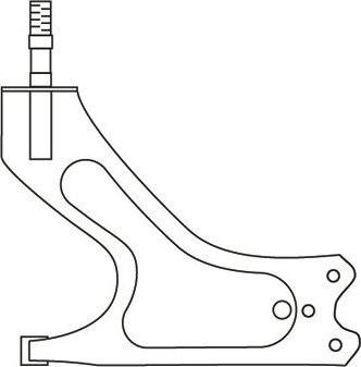 FRAP F3238 - Рычаг подвески колеса autosila-amz.com