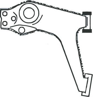 FRAP F2081 - Рычаг подвески колеса autosila-amz.com