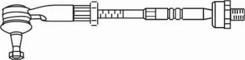 FRAP T/551 - Рулевая тяга autosila-amz.com