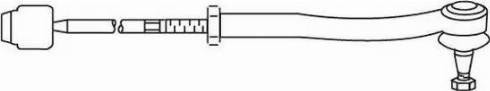 FRAP T/366 - Рулевая тяга autosila-amz.com