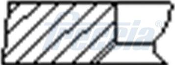 Freccia FR10-516400 - Комплект поршневых колец на 1 цилиндр VOLVO STD d131 autosila-amz.com